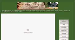 Desktop Screenshot of joshuasmtcabinetry.com
